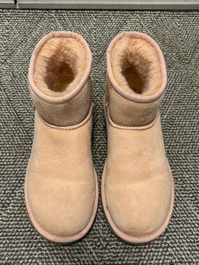 UGG Pink Short Classic Boots - Size 6 Women’s